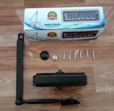 9 Door Closer / Alat Penutup Pintu Otomatis HO (HOLD OPEN) Merk WELDOM